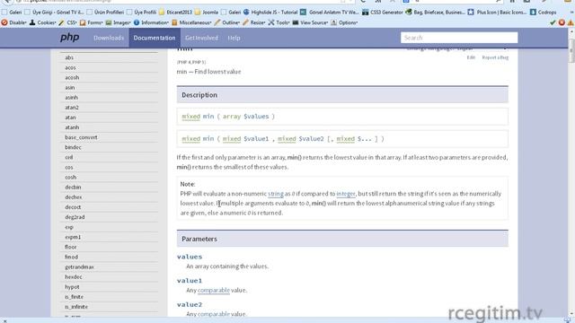 50 PHP'de Matematiksel Fonksiyonlar min, max 1 смотреть онлайн