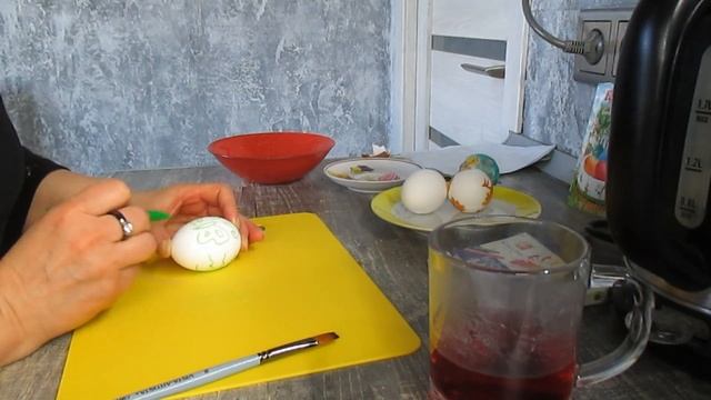 Декупаж на Пасху. (онлайн урок для детей во время карантина) смотреть онлайн