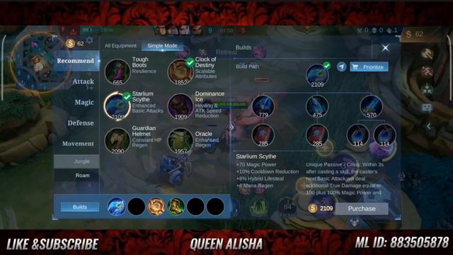 ALICE DIVINE OWL EARLY MANIAC 🔥| BEST HYPER BUILD & EMBLEM 2024 | MLBB смотреть онлайн