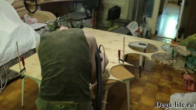 Выпиливание ровных окружностей для колес и тарелок смотреть онлайн