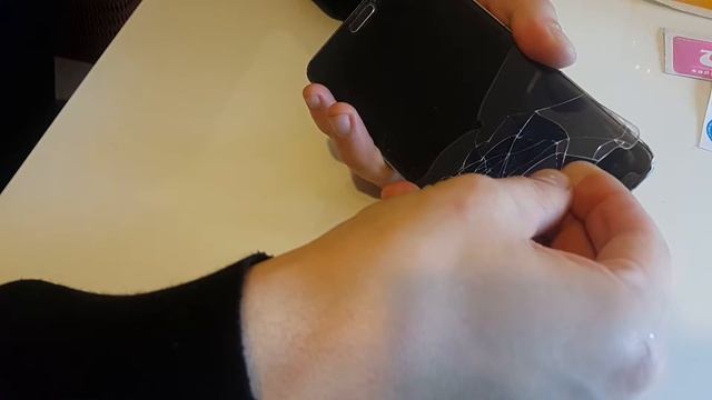 Тест закаленное защитное стекло для смартфонов телефонов и удаление его смотреть онлайн