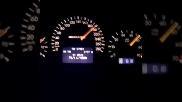 Mercedes E55 W210 AMG MAX SPEED