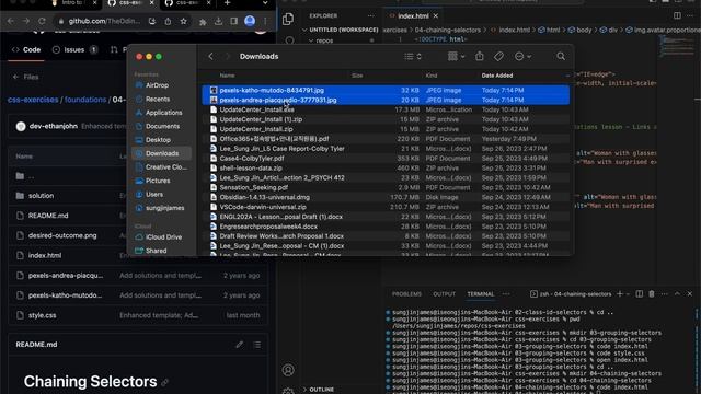 #2 | 04-chaining-selectors (CSS Exercises) | Intro to CSS | The Odin Project | Walkthrough смотреть онлайн