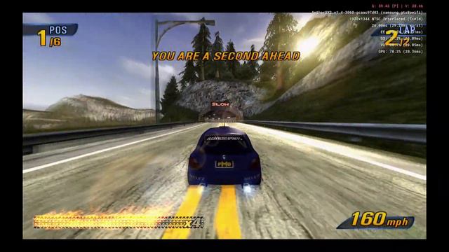 PS2 Emulator Android - Burnout 3: Takedown Gameplay Samsung Galaxy Tab S8+ (AetherSX2) смотреть онлайн