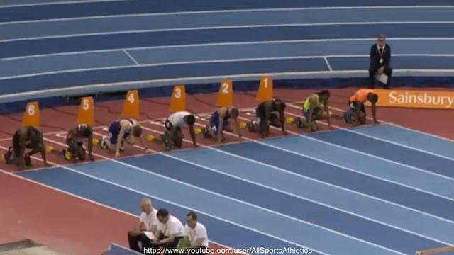 IAAF Indoor Grand Prix birmingham 2015 - Kevin Craddock 7.58 - Men's 60 Metres Hurdles Final смотреть онлайн