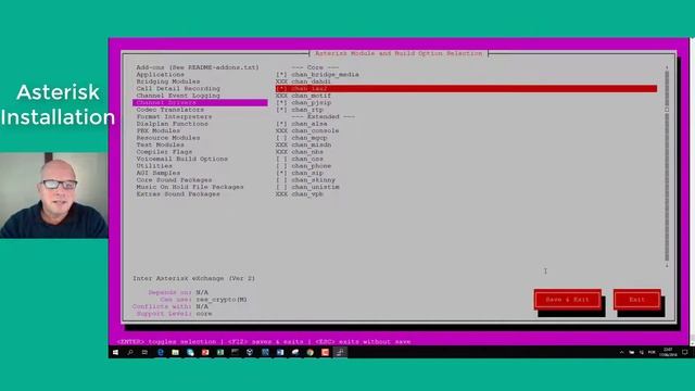 Asterisk 15 Installation on Ubuntu 16.05 смотреть онлайн