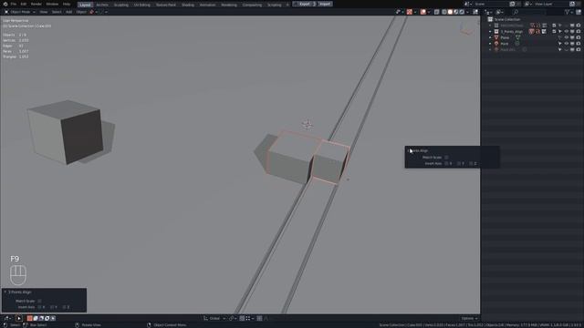 Easy Align Blender Addon Machin3tools And 3 Point Align N7