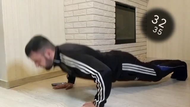 #home_training. 60 секунд отжиманий. Вызов от Игорь Войтенко? смотреть онлайн