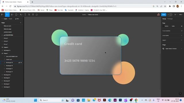 Glassmorphic Design / Glassmorphic Figma / Ui Trends 2023