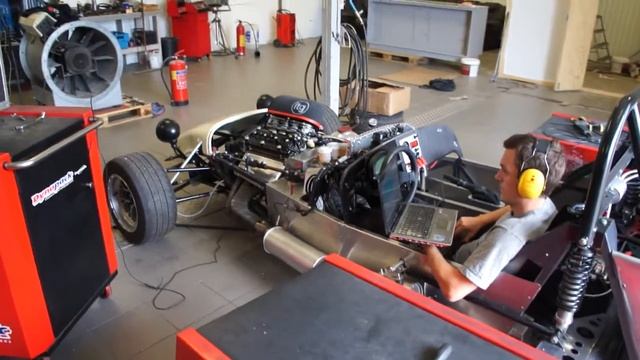 Dyno Locost Hayabusa 3000rpm смотреть онлайн