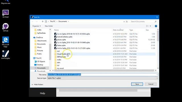 Xml to Sqlite смотреть онлайн