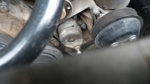 Benz W140 S320 1998 Belt Tensioner Replacement