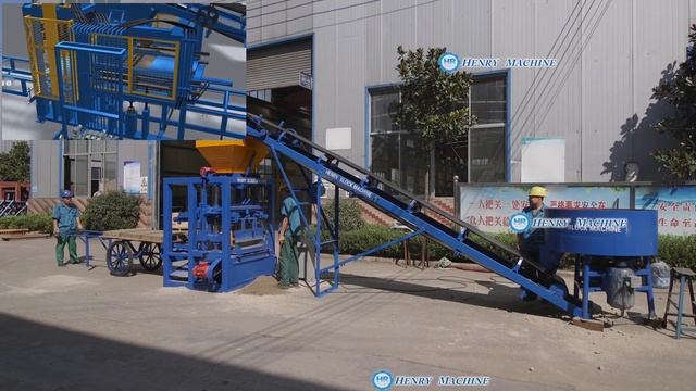 Low cost Semi automatic concrete hollow block machine test zigzag paver bricks by interlock paving смотреть онлайн