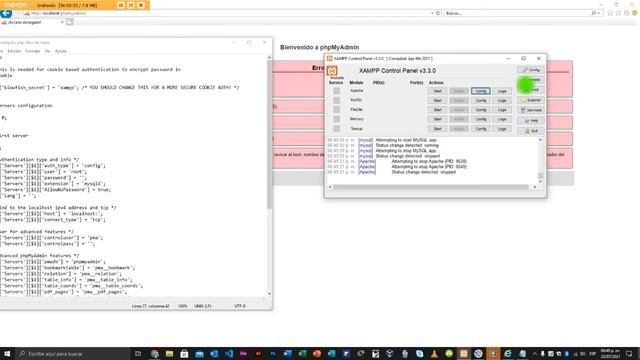 Resuelto al 100 phpmyadmin access denied error in xampp my SQL смотреть онлайн