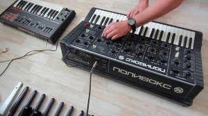 ПОЛИВОКС синтезатор - POLIVOKS Analog Synthesizer (1982) - Retro Sounds
