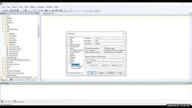 Configure Texpad to run Java Programs. смотреть онлайн