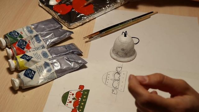 Мастер-класс по северодвинской росписи дерева "Колокольчик" смотреть онлайн