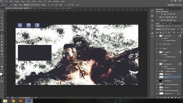 ★Speed-Art★ - Call of Duty GHOSTS OUTRO - Free Download - Gratis смотреть онлайн