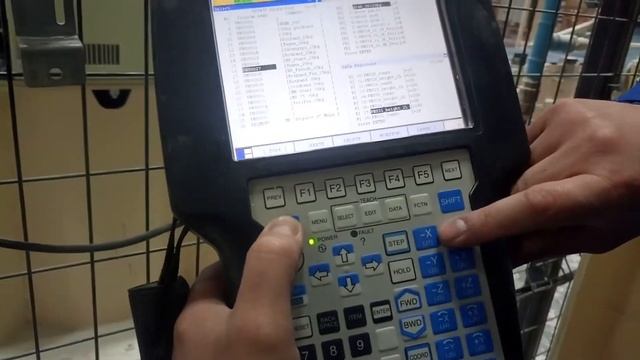 Fanuc - управление в ручном режиме смотреть онлайн