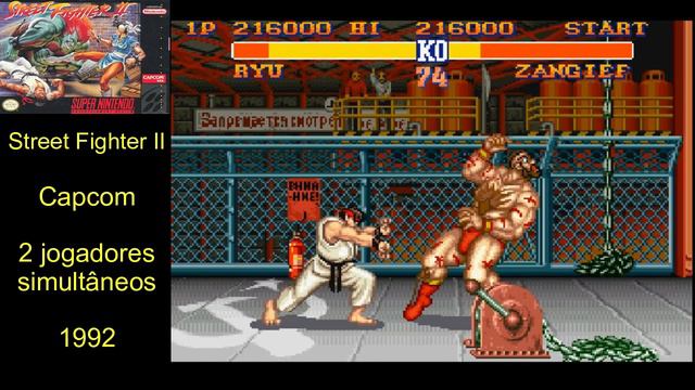 Street Fighter II - Super Nintendo. Golpes, movimentos e comandos. Detonado com Ryu. смотреть онлайн