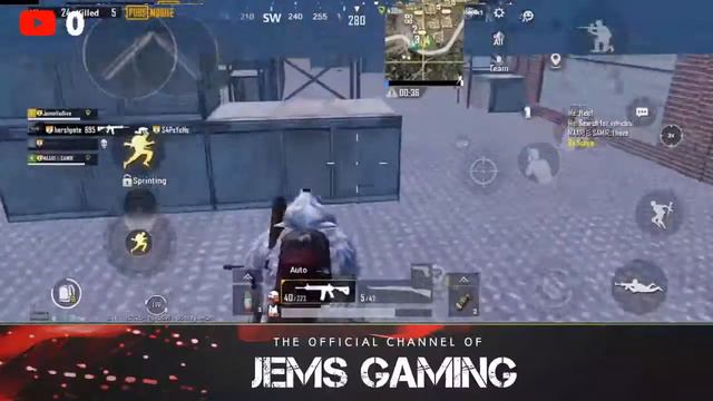 pubg mobile live | with jems gaming смотреть онлайн