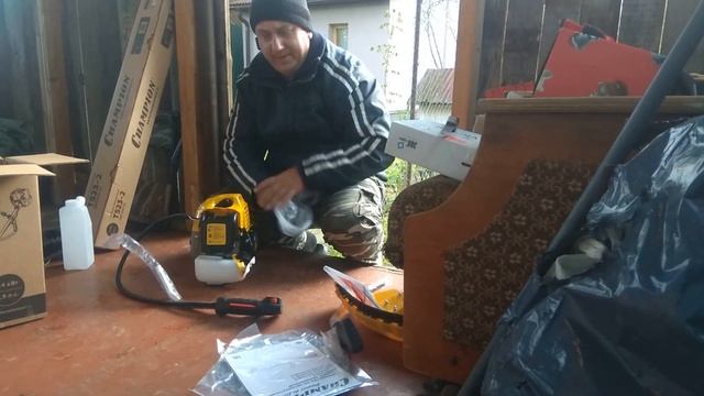 КУПИЛ Триммер бензиновый CHAMPION Т523 смотреть онлайн