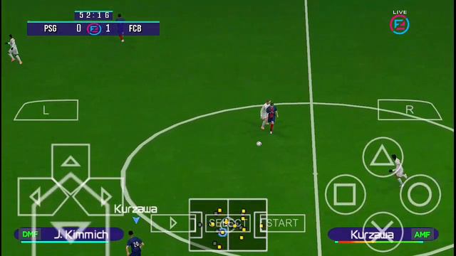 PES 2021 (PPSSPP) - PSG Vs Bayern de Munique | Final UEFA Champions League | Gameplay смотреть онлайн
