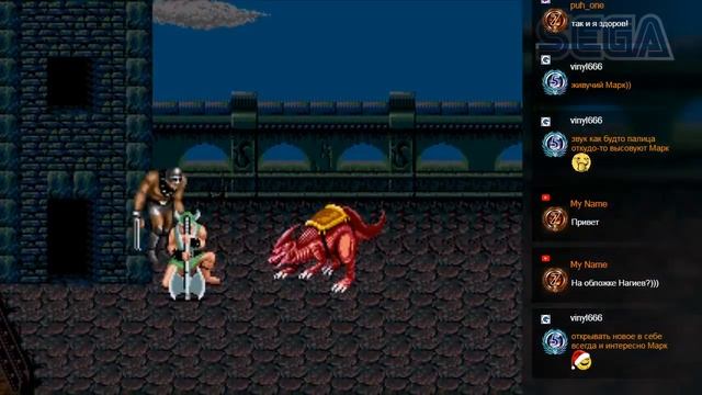 Golden Axe II (Sega Mega Drive) - прохождение игры смотреть онлайн