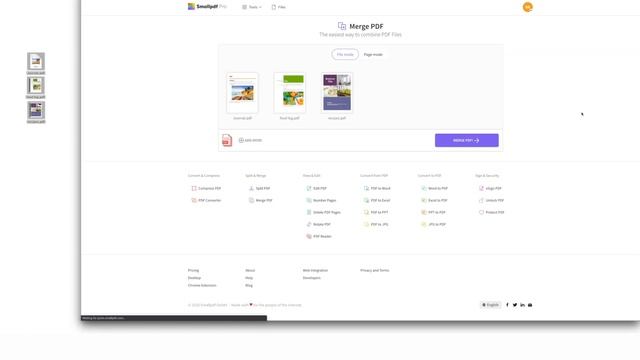 How to Merge PDF Files, with Smallpdf смотреть онлайн