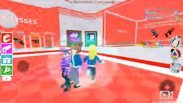 Играю в Roblox режим The Floor is Lava. смотреть онлайн