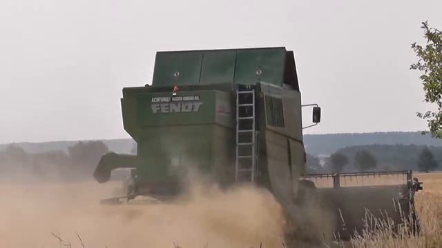 Обзор комбайна Fendt 8350. Overview Combine Fendt 8350.