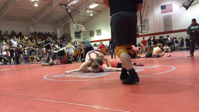 2018-0428-Harrison Hoffmann (Compound) wrestling 170 lbs at Georgia Games смотреть онлайн