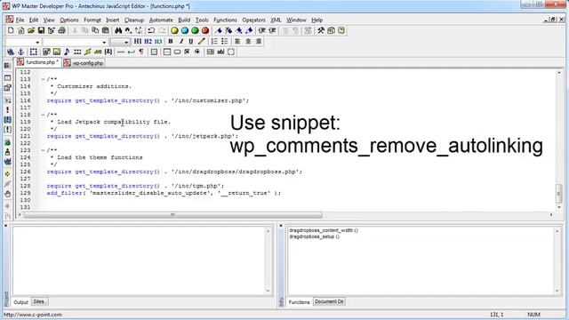 Remove URL auto-linking in WordPress comments смотреть онлайн