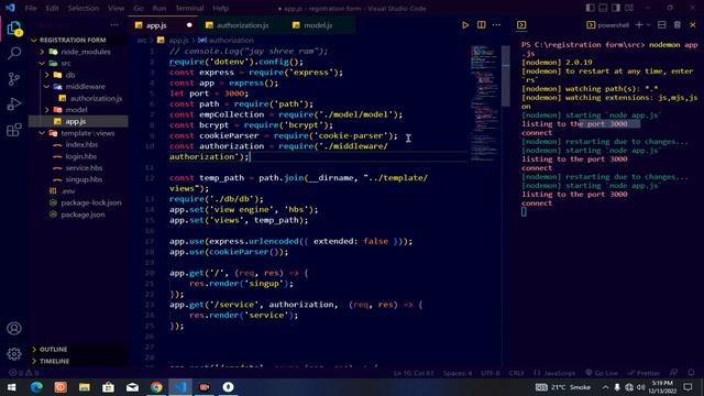 User Authentication || Node.Js || Express.Js || MongoDB смотреть онлайн