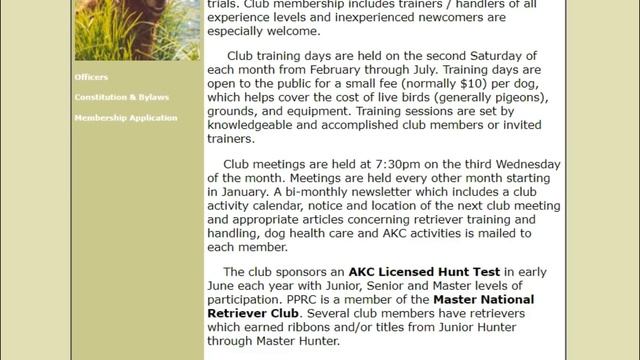 WordPress website for a CO dog club | Pikes Peak RC смотреть онлайн