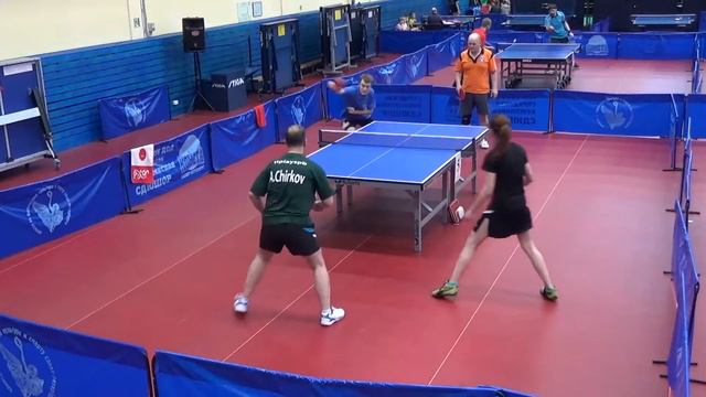 (2015.10.10) ЦНТ Комета - пар. турнир - I финал - Чирков/Гребёнкина 0-3 Кирпанёв/Пликшнис смотреть онлайн