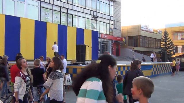 Васильков отметил День Прапора Украины. смотреть онлайн