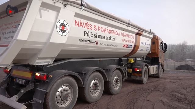 Náves S Poháňanou Nápravou SAF INTRA-TRAK