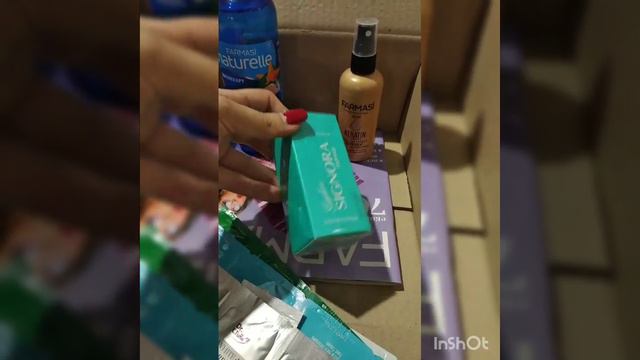 Распаковка после восстановления контракта FARMASI. Все преимущества первого заказа.