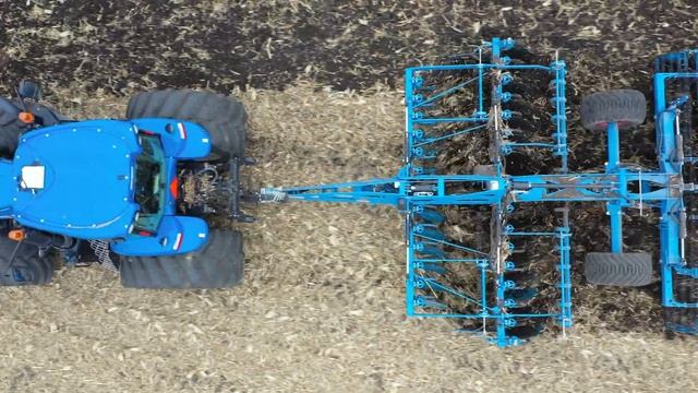 Lemken Rubin 12 - 500 in Corn Stalks смотреть онлайн