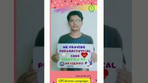 «Thanksgiving Campaign» & «Help the Needy» |World Pharmacist Day 2020