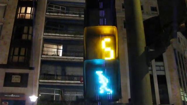 Светофорные человечки в Мадриде. часть 3