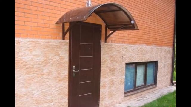 Козырёк над крыльцом своими руками