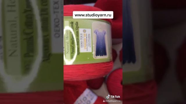 ПРЯЖА ДЛЯ ВЯЗАНИЯ "КРАСНЫЙ" смотреть онлайн