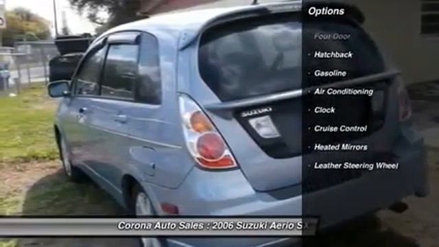2006 Suzuki Aerio SX Premium Auburndale FL 33823 смотреть онлайн