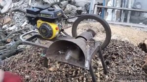 Измельчитель веток для сада, ТЕСТ-ДРАЙВ/ шнековый измельчитель веток