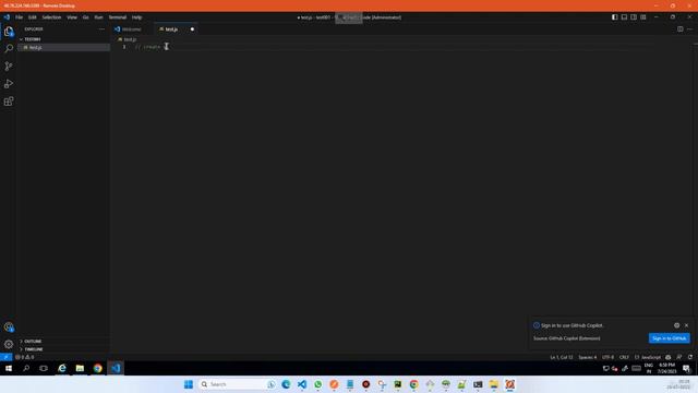 2 Setup Github Copilot on VS Code смотреть онлайн
