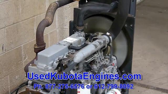 Used Kubota V2203 Engine For Sale Ph. 612-799-8092 - Ser.#1U2450 смотреть онлайн