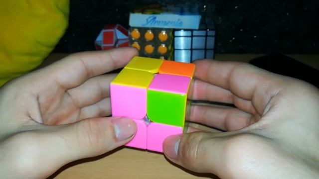 Лёгкий способ как собрать кубик рубика 2x2. Обучалка! смотреть онлайн