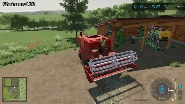 MORE POWER MAKES FIELD WORK FASTER - Survival Challenge FS22 Calm Lands Ep 23 смотреть онлайн